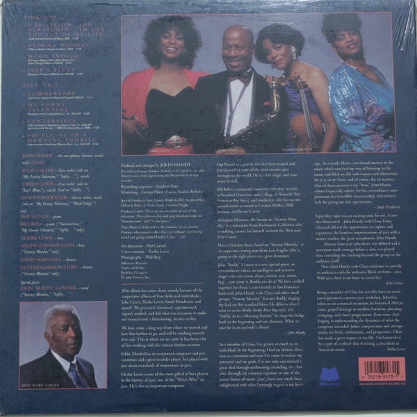John Handy With Class  - Centerpiece - LP