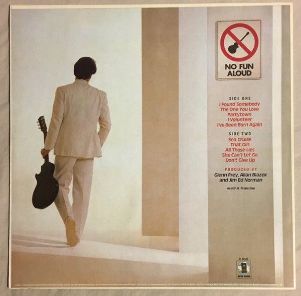 Glenn Frey - No Fun Aloud - LP