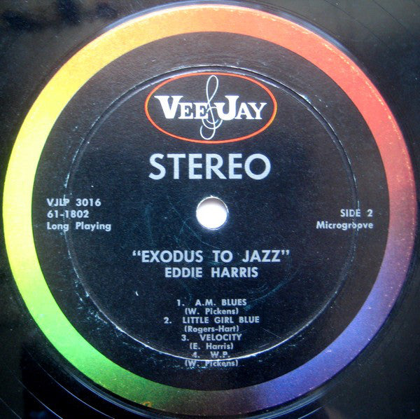 Eddie Harris - Exodus To Jazz - LP