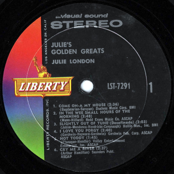Julie London - Julie's Golden Greats - LP