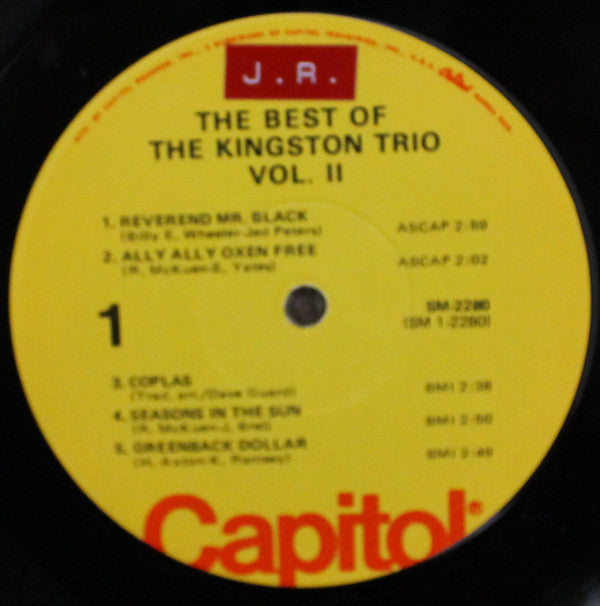 Kingston Trio - The Best Of The Kingston Trio Vol. 2 - LP