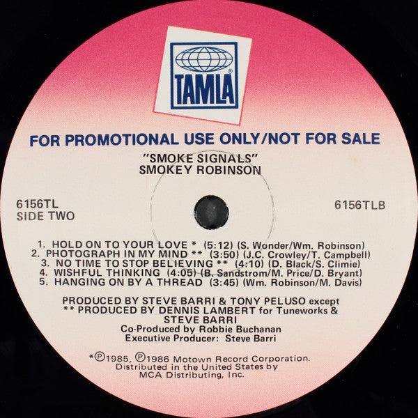 Smokey Robinson - Smoke Signals - LP