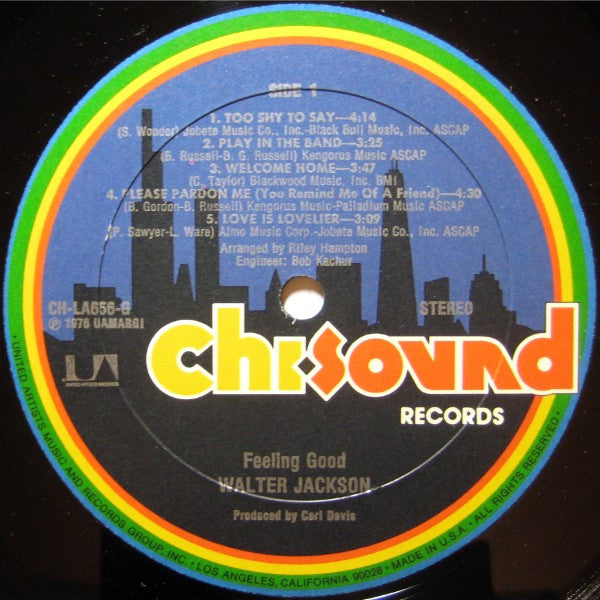 Walter Jackson - Feeling Good - LP