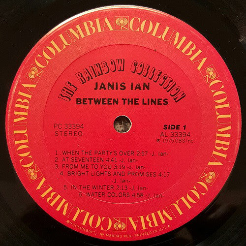 Janis Ian - Between The Lines - LP