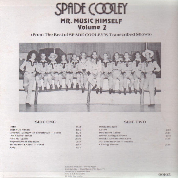 Spade Cooley - Mr. Music Himself Volume Two - LP