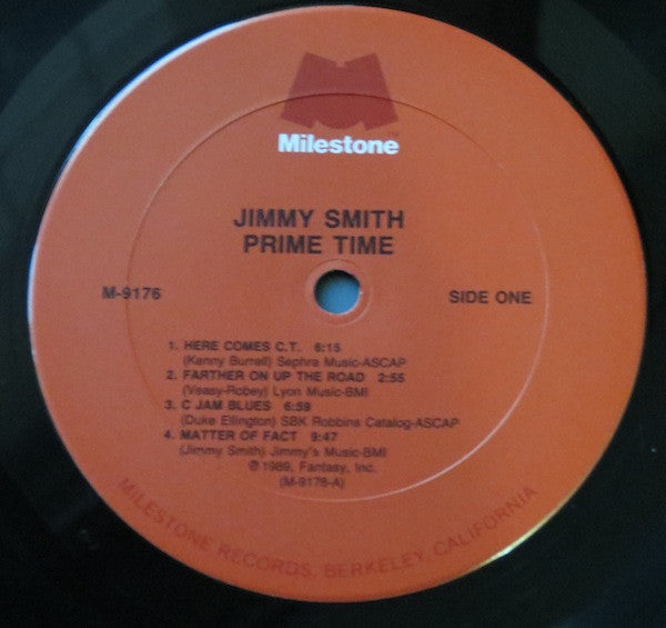 Jimmy Smith - Prime Time - LP