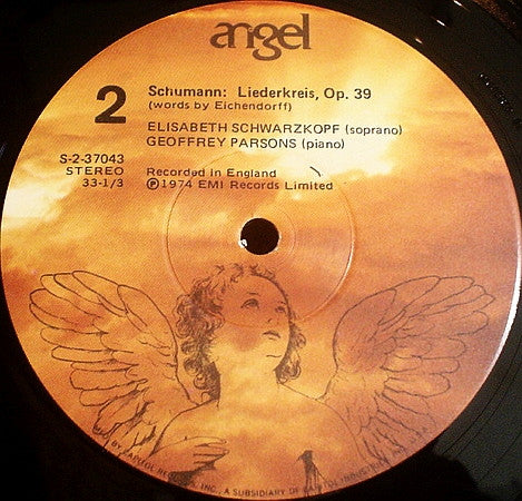 Schumann* / Elisabeth Schwarzkopf - Geoffrey Parsons  - Frauenliebe Und Leben, Op. 42 / Liederkreis, Op. 39 (Eichendorff) - LP