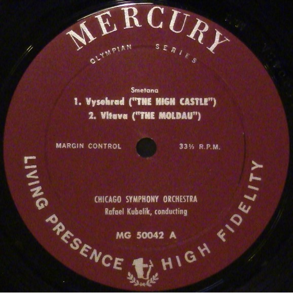 Smetana* / Mozart*, Rafael Kubelik Conducting The Chicago Symphony Orchestra - Vysehrad "The High Castle" / Vltava "The Moldau" / Symphony No. 38 In D (K. 504) "Prague" - LP