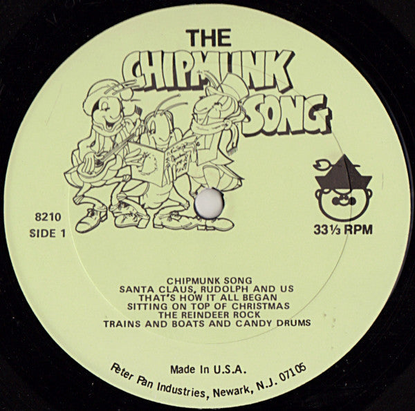 The Grasshoppers  - The Chipmunk Song - LP
