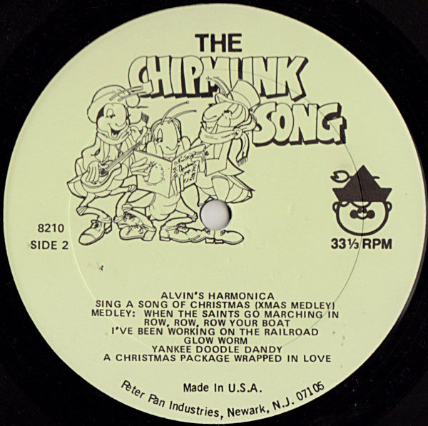 The Grasshoppers  - The Chipmunk Song - LP