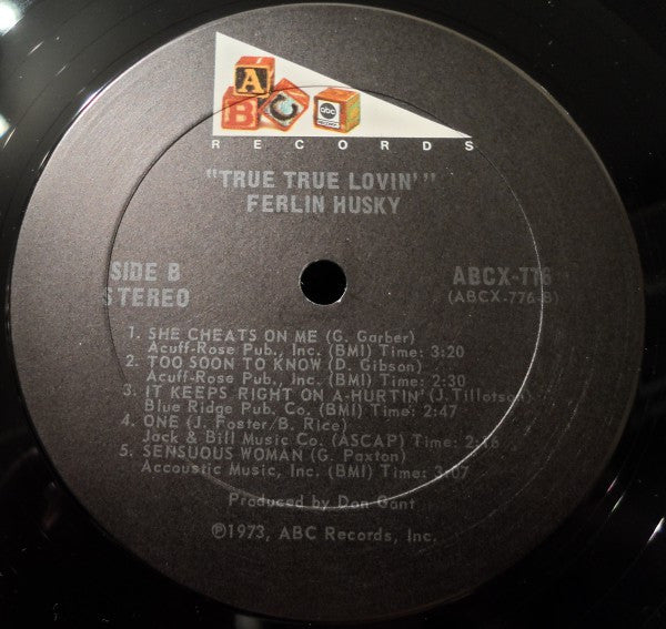 Ferlin Husky - True True Lovin' - LP