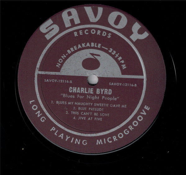 Charlie Byrd - Blues For Night People - LP
