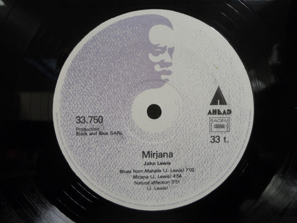John Lewis (2) Featuring Christian Escoudé - Mirjana - LP