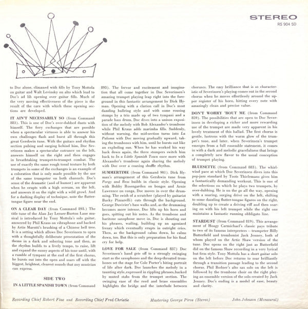 Doc Severinsen - Command Performances - LP