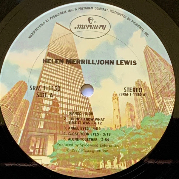 John Lewis , Helen Merrill - John Lewis / Helen Merrill - LP