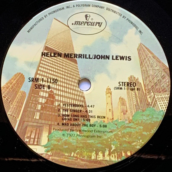 John Lewis , Helen Merrill - John Lewis / Helen Merrill - LP
