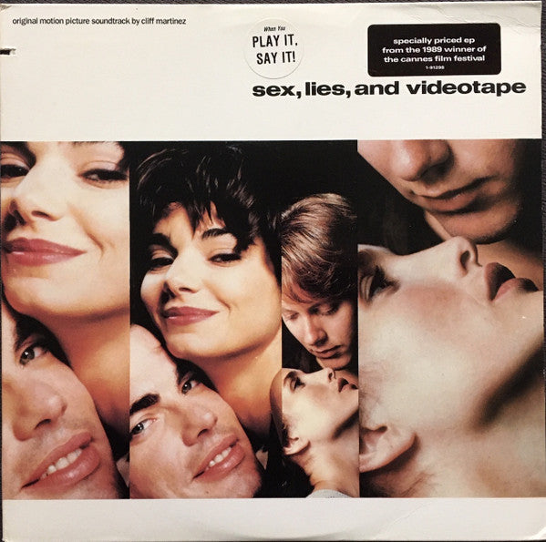 Cliff Martinez - Sex, Lies, And Videotape -  Original Motion Picture Soundtrack - LP