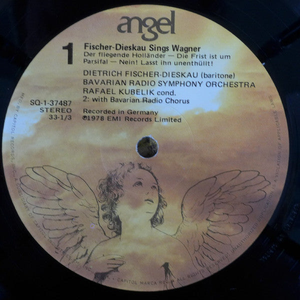 Fischer-Dieskau* / Rafael Kubelik / Bavarian Radio Symphony Orchestra* / Bavarian Radio Chorus* - Fischer-Dieskau Sings Wagner - LP