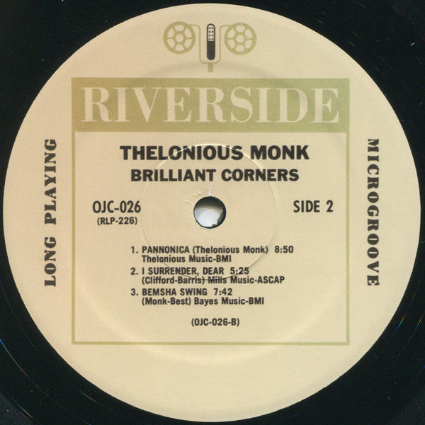 Thelonious Monk - Brilliant Corners - LP