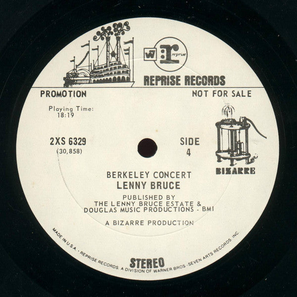 Lenny Bruce - The Berkeley Concert - LP