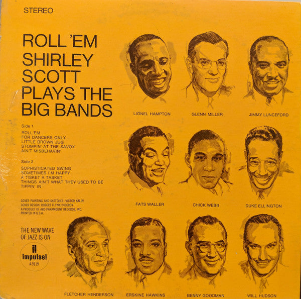 Shirley Scott - Roll 'Em: Shirley Scott Plays The Big Bands - LP