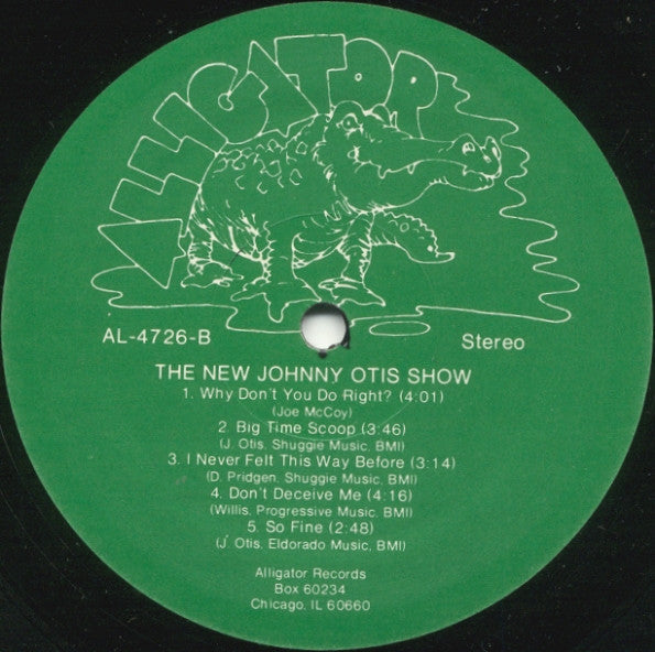 The New Johnny Otis Show* With Shuggie Otis - The New Johnny Otis Show With Shuggie Otis - LP