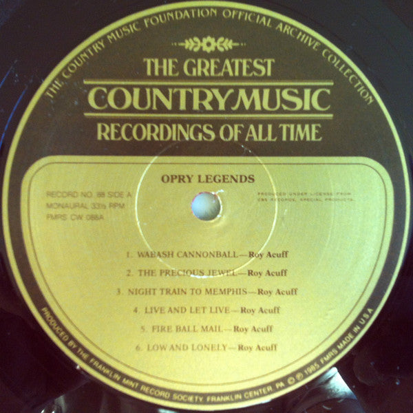 Roy Acuff / Uncle Dave Macon / Pee Wee King - Opry Legends - LP