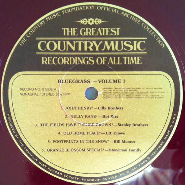 Various - Bluegrass Volume 1 - LP