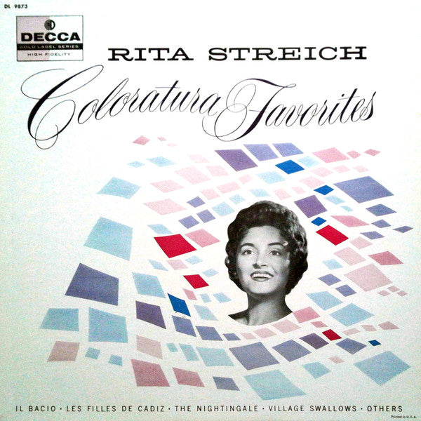Rita Streich - Coloratura Favorites - LP