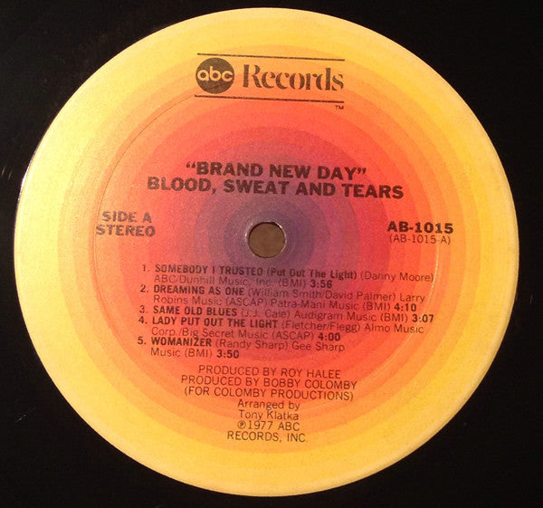 Blood, Sweat And Tears - Brand New Day - LP