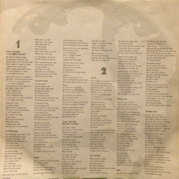 Elton John - Too Low For Zero - LP