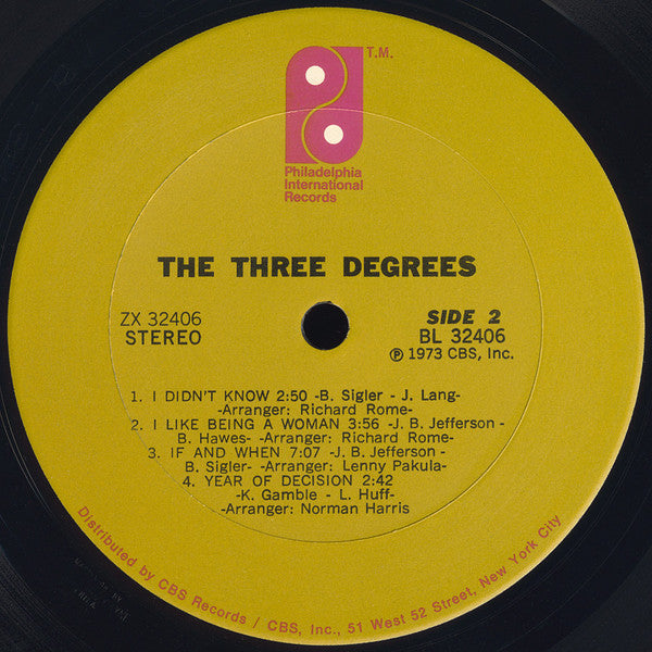 The Three Degrees - The Three Degrees - LP
