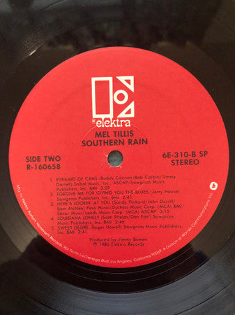 Mel Tillis - Southern Rain - LP