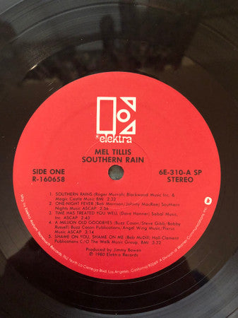 Mel Tillis - Southern Rain - LP