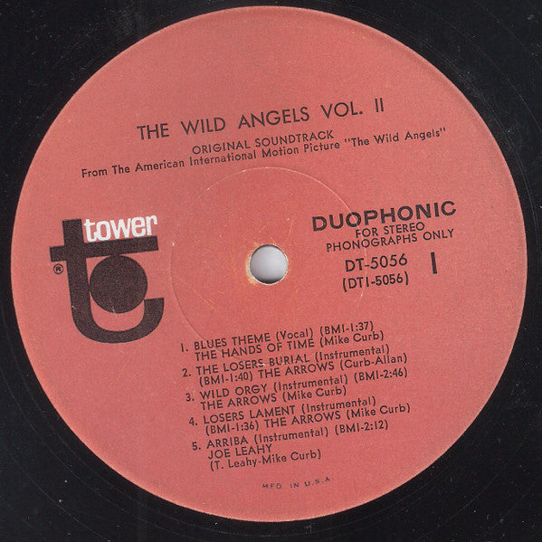 Mike Curb Featuring Davie Allan & The Arrows - The Wild Angels, Volume II (Original Soundtrack) - LP