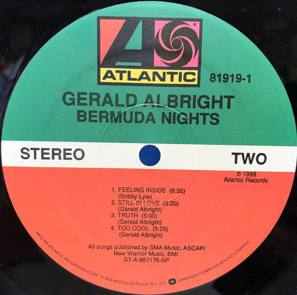 Gerald Albright - Bermuda Nights - LP