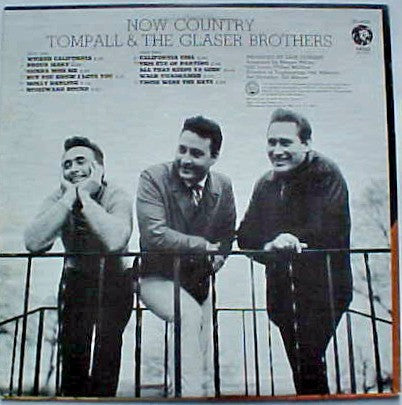 Tompall & The Glaser Brothers* - Now Country - LP