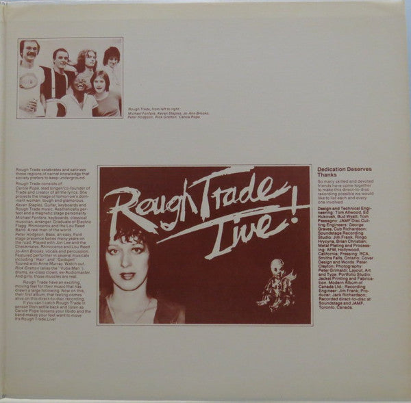 Rough Trade - Rough Trade Live! - LP