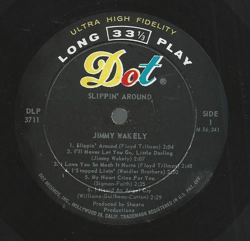 Jimmy Wakely - Slippin' Around - LP