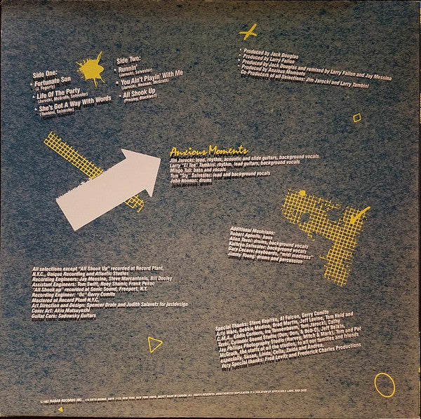 Anxious Moments - Anxious Moments - LP
