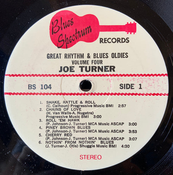 Joe Turner* - Great Rhythm & Blues Oldies Volume 4 - Joe Turner - LP
