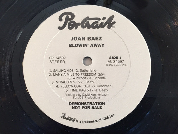 Joan Baez - Blowin' Away - LP