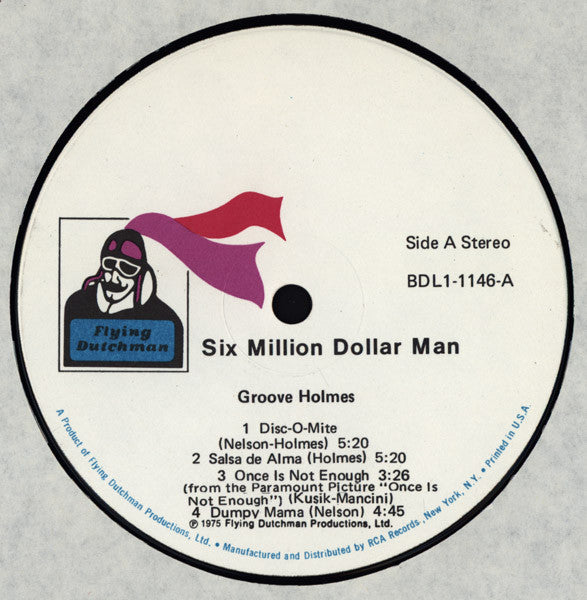 Richard "Groove" Holmes - Six Million Dollar Man - LP