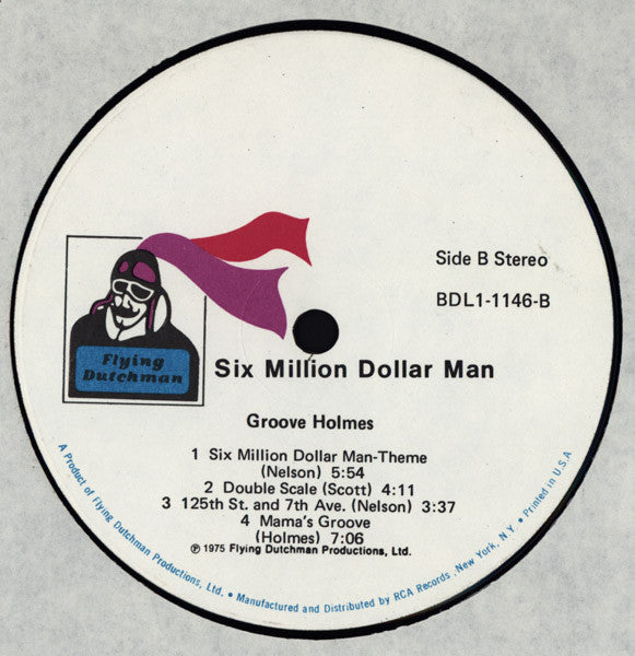 Richard "Groove" Holmes - Six Million Dollar Man - LP