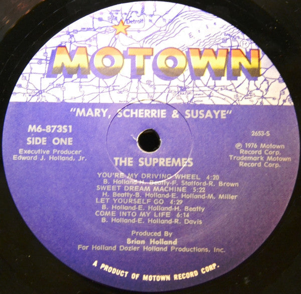 The Supremes - Mary, Scherrie & Susaye - LP