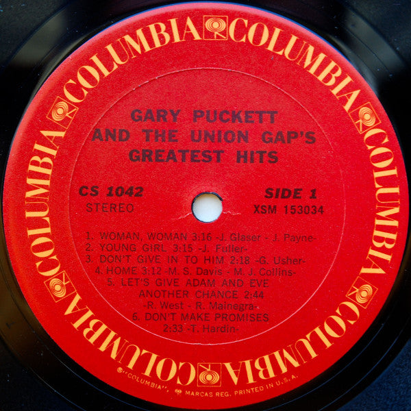 Gary Puckett & The Union Gap - Gary Puckett & The Union Gap's Greatest Hits - LP