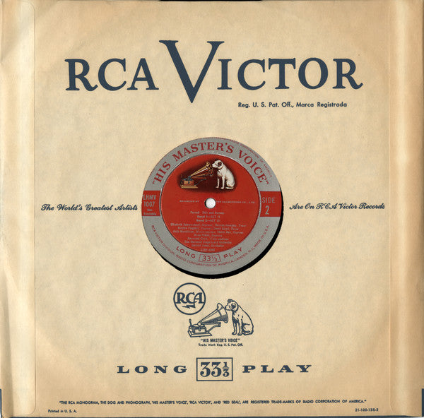 Kirsten Flagstad, Purcell* , With Members Of The Mermaid Theatre Company, London*, Geraint Jones  - Dido And Aeneas - LP