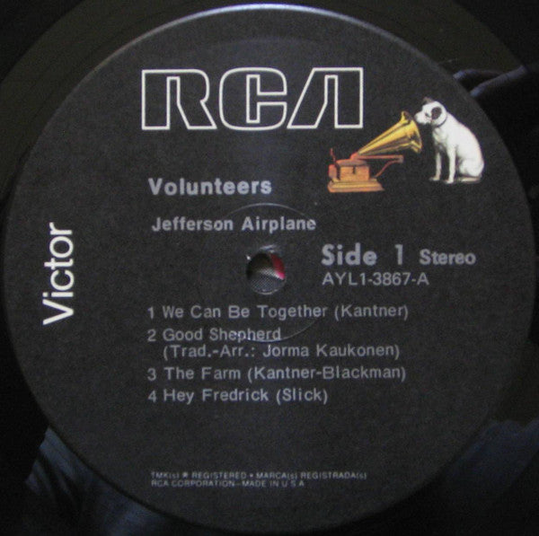 Jefferson Airplane - Volunteers - LP