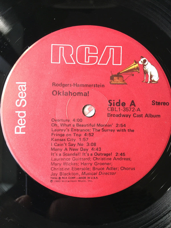 Rodgers & Hammerstein - Oklahoma! (Broadway Cast Album) - LP