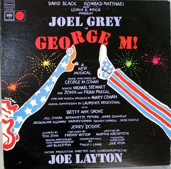 David Black (15), Konrad Matthaei, Lorin E. Price Present Joel Grey - George M! - LP